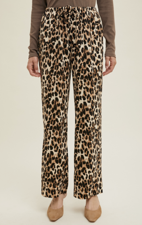 Kiki Leopard Pants — the flowerloft